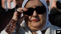 Hebe de Bonafini, presidenta de Madres de Plaza de Mayo. (AP/Eduardo Di Baia)