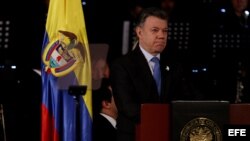 El presidente de Colombia, Juan Manuel Santos.