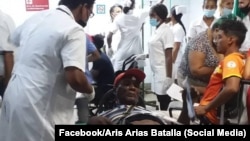 Los heridos fueron trasladados al Hospital Provincial Saturnino Lora, en Santiago De Cuba. (Foto: Facebook/Aris Arias Batalla)