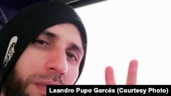 El activista de Banes, Holguín, Leandro Pupo Garcés. 