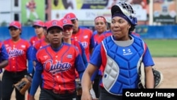 Equipo nacional de softbol Cuba en una imagen de archivo. Foto: Cubadebate