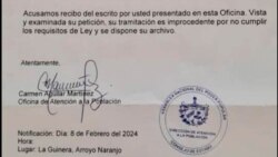 Info Martí | Familiares de presos políticos cubanos mantienen firme propuesta de Ley de Amnistía pese a negativa de la Asamblea Nacional.