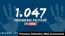 Informe de julio de Prisoners Defenders. 