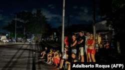 Apagón en La Habana. (Adalberto Roque/AFP/Archivo)