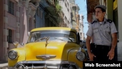 Policiía cubano en las calles de La Habana. Archivo