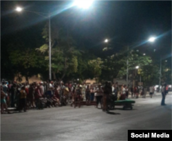 La protesta de Centro Habana el 14 de julio.