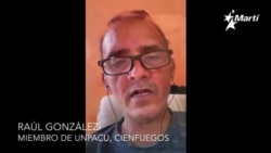 “Seguiré protestando cueste lo que me cueste”. declaraciones de Raúl González