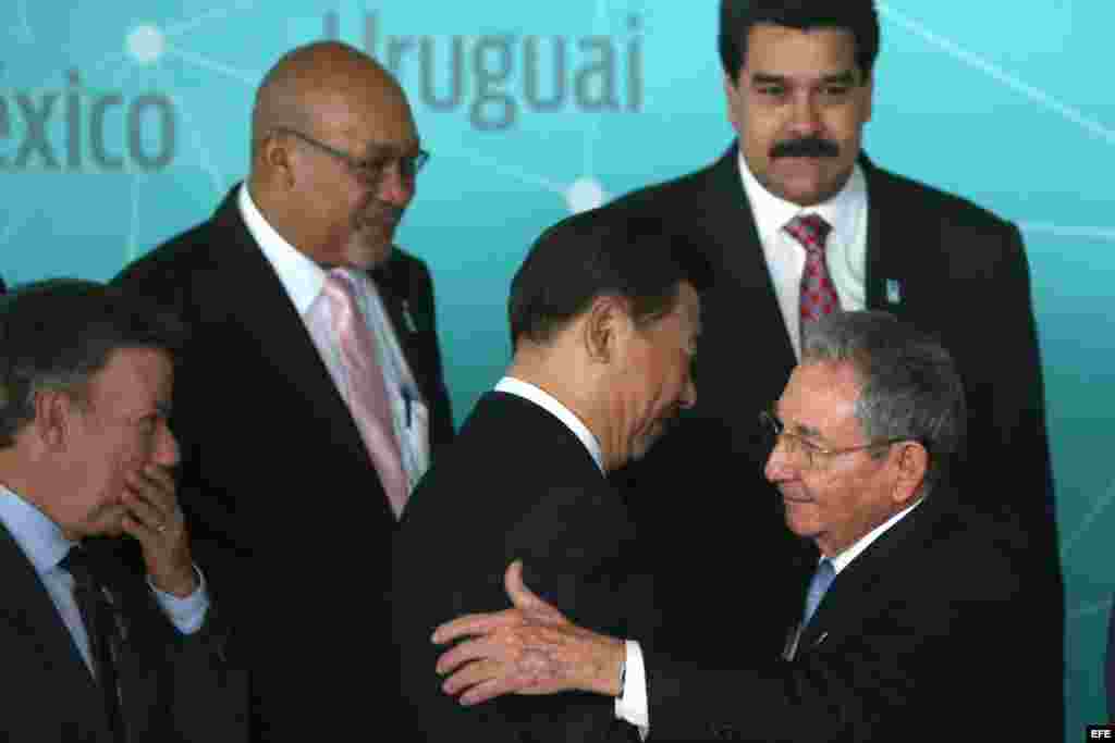 Cumbre de los mandatarios de CELAC con el presidente de China. 