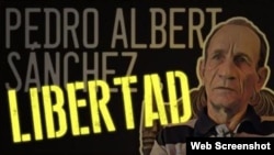 Campaña en redes a favor de la liberación del profesor Pedro Albert Sánchez. (Captura de video/YouTube).