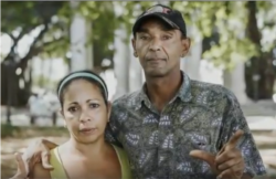 Aymara Nieto Muñoz e Ismael Boris Reñí, en una foto de julio del 2016.