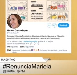 Piden la renuncia de Mariela Castro al frente del CENESEX.