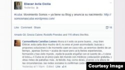 Página de Facebook de Somos+