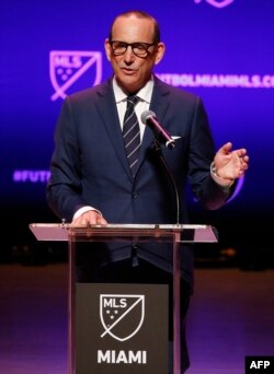 El comisionado de la MLS Don Garber.