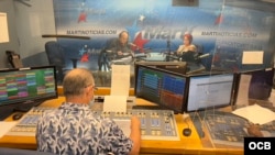 Estudios de Radio Martí.