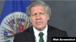 El Secretario General de la OEA, Luis Almagro. 