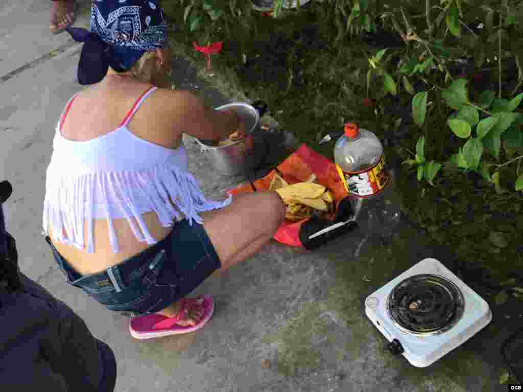 Cubanos varados en frontera Costa Rica-Nicaragua. Fotos: Claudio Castillo, Martí Noticias.