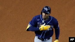 Wander Franco, de los Tampa Bay Rays. (AP /Michael Dwyer)