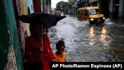 Inundaciones en La Habana el 3 de junio de 2022.