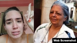 Amelia Calzadilla (izq.) y Martha Beatriz Roque. (Combo de imágenes tomadas de redes sociales)