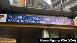 Sede del Consejo Nacional Electoral venezolano