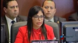 Fracasa canciller venezolana en su intento de impedir sesión de la OEA