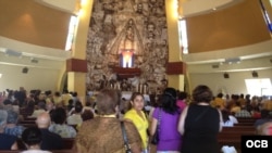 Celebración de la Virgen en la Ermita de la Caridad del Cobre