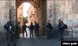 La policía israelí refuerza la guardia en la Puerta de los Leones tras atentado terrorista