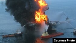 Derrame en la plataforma Deepwater Horizon. El Golfo de México fue contaminado por 779.000 toneladas de crudo.