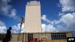 La embajada de Estados Unidos en La Habana. 