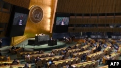 La Asamblea General de Naciones Unidas.