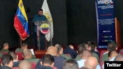 El ministro del Interior de Venezuela, Nestor Reverol, dio instrucciones de Nicolás Maduro a los cuerpos de seguridad del Estado.