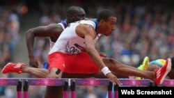 Orlando Ortega. Foto de IAAF.