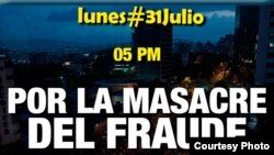 Marcha lunes 31 de julio 2017