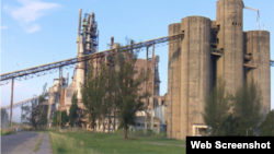 La fábrica de cemento Carlos Marx en Cienfuegos.