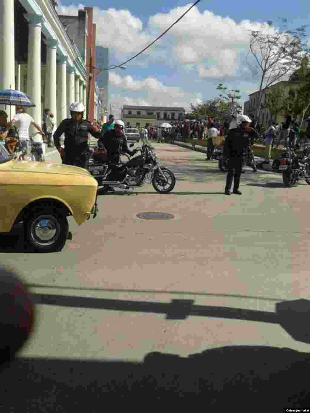 Detelles de la protesta de cuentapropistas en Holguín