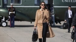 La asesora presidencial Hope Hicks.