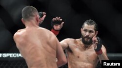 Masvidal vs. Díaz en el Madison Square Garden. 