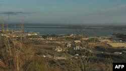 Vista de la Base Naval de Guantánamo. (Chantal Valery/AFP)