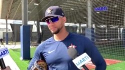 Yuli Gurriel explica a TV Martí la realidad que vive el béisbol con el coronavirus