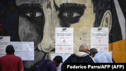 Las urnas en Caracas el 6 de diciembre de 2020. (Federico Parra / AFP).