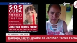 Info Martí | Madre cubana se declararía en huelga de hambre y sed, si no liberan a su hijo menor