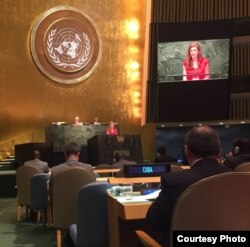 Samantha Power en la ONU