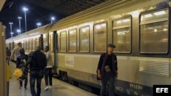 Estación de trenes Gare du Nord de París.