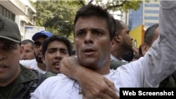 El opositor venezolano Leopoldo López fue detenido nuevamente este martes. (Foto: Archivo)