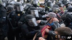 Las protestas del miércoles en Washington, DC.