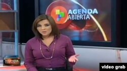 El programa "Agenda Abierta" de TeleSur.