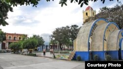 Parque José Martí en la ciudad de Guantánamo.