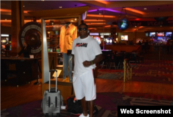 Luis Ortiz en Las Vegas, Nevada. Foto de Reynaldo Sánchez, tomada de boxingscene.com.