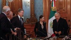 Blinken visita México en busca de medidas para frenar la migración