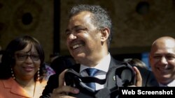 Tedros A. Ghebreyesus, director general de la OMS, participa en La Habana en foro de salud.